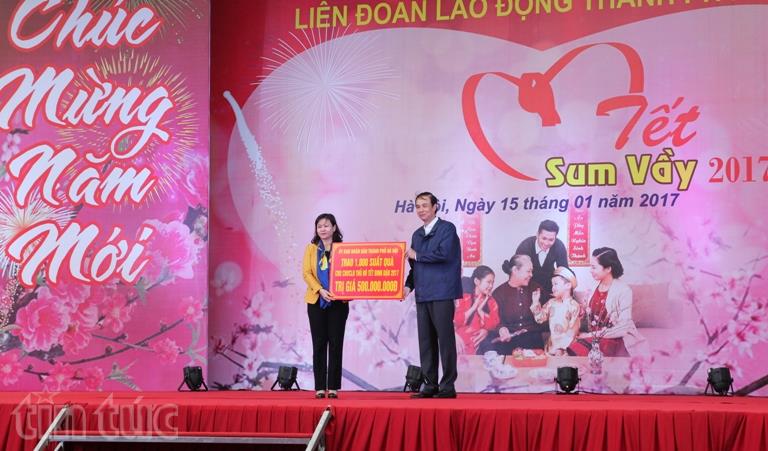 “Tết sum vầy” cho công nhân lao động ảnh 1